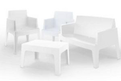 Ensemble Lounge Box blanc