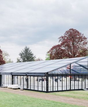 Glass Wall tent rental High end event organisation